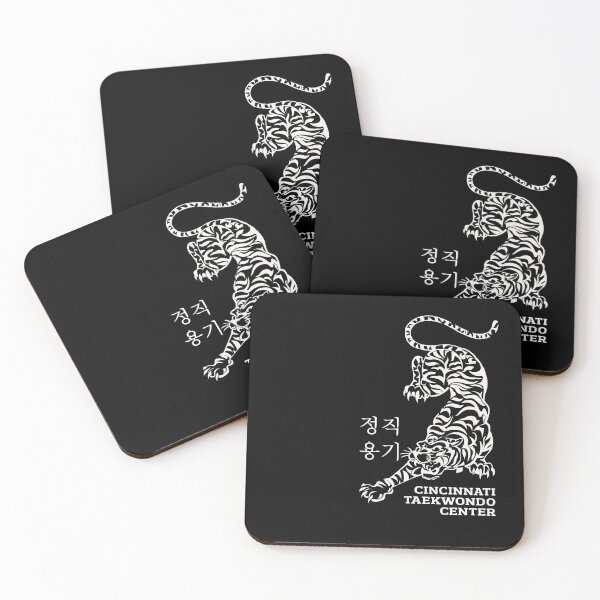 Item preview, CTC CROUCHING TIGER - white print designed and sold by cincitkd.