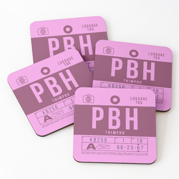 Item preview, Luggage Tag B - PBH Thimphu Bhutan designed and sold by VoodooCircus.