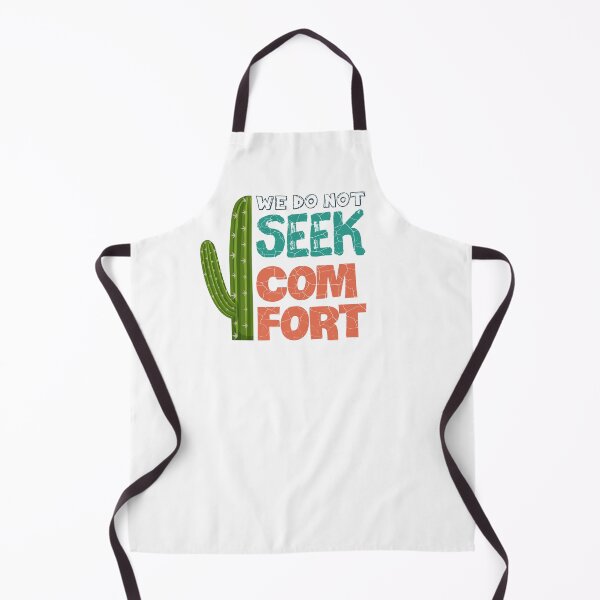 Item preview, We Do Not Seek Comfort | With Cactus | Bright Background designed and sold by JenTrinhArt.