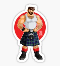 ADAM LIKES KILTS Sticker
