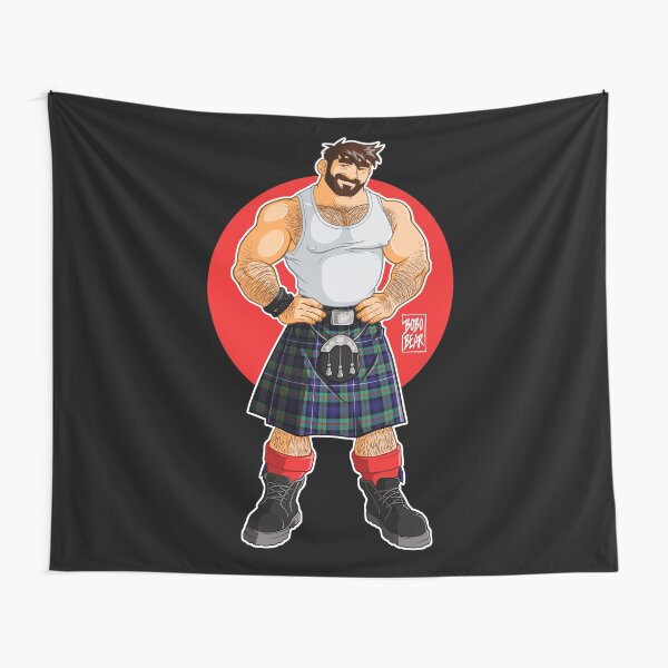 ADAM LIKES KILTS Tapestry