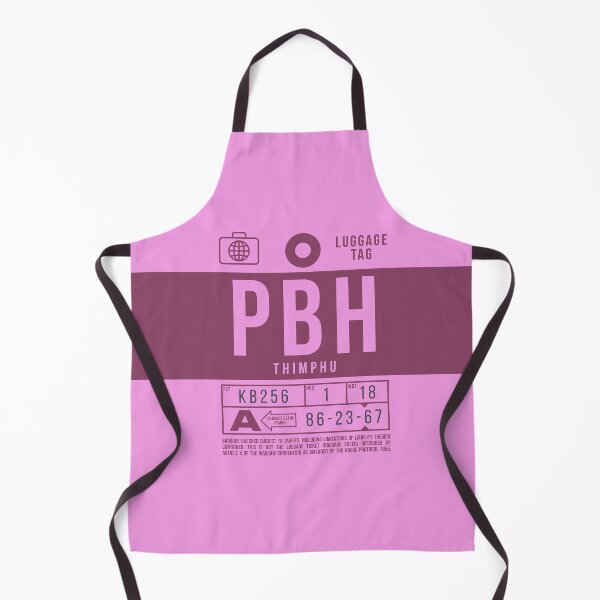 Item preview, Luggage Tag B - PBH Thimphu Bhutan designed and sold by VoodooCircus.