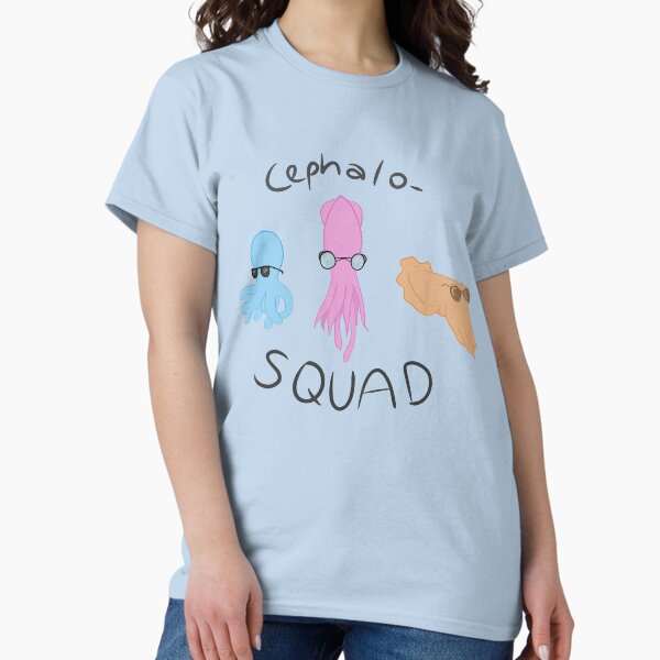Item preview, Cephalo-SQUAD designed and sold by sippingminttea.