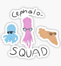 Cephalo-SQUAD Sticker