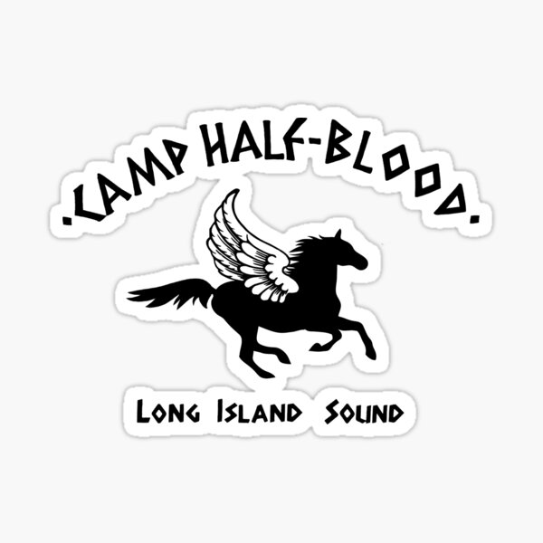 Camp Half Blood: Full camp logo Sticker for Sale by andyhex