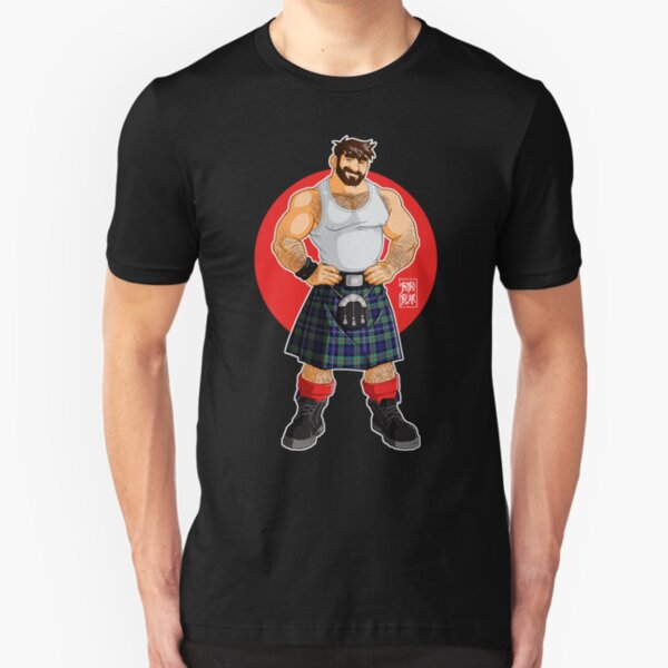 ADAM LIKES KILTS Slim Fit T-Shirt