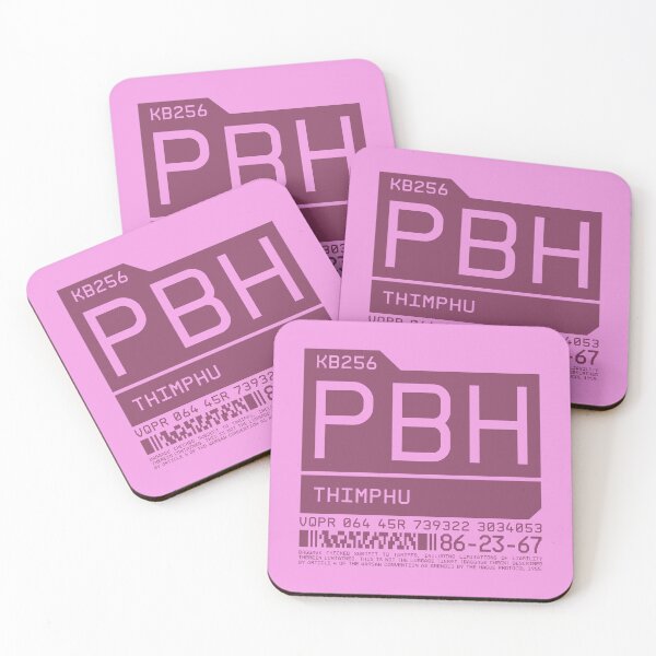 Item preview, Luggage Tag C - PBH Thimphu Bhutan designed and sold by VoodooCircus.
