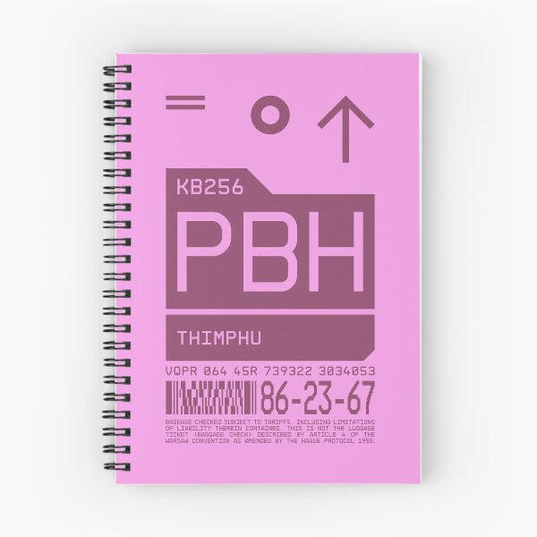 Item preview, Luggage Tag C - PBH Thimphu Bhutan designed and sold by VoodooCircus.