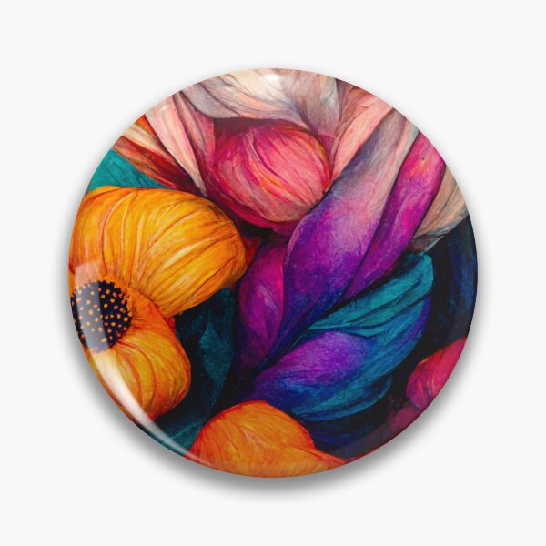 Item preview, Color My World | Floral | Abstract | For the Home designed and sold by RomantzArtMind.