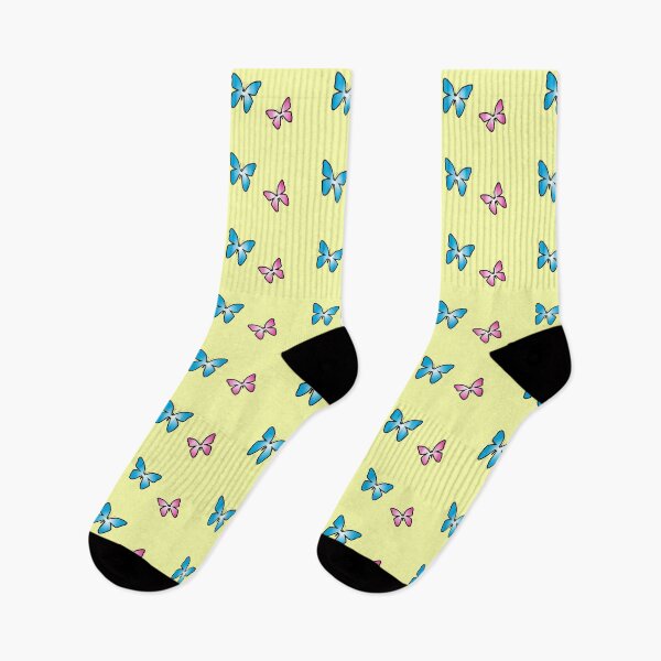 Item preview, Pink and Blue Butterflies Dancing All Around designed and sold by SouthShorePics.