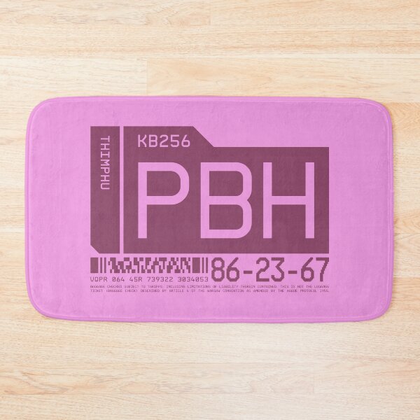 Item preview, Luggage Tag C - PBH Thimphu Bhutan designed and sold by VoodooCircus.