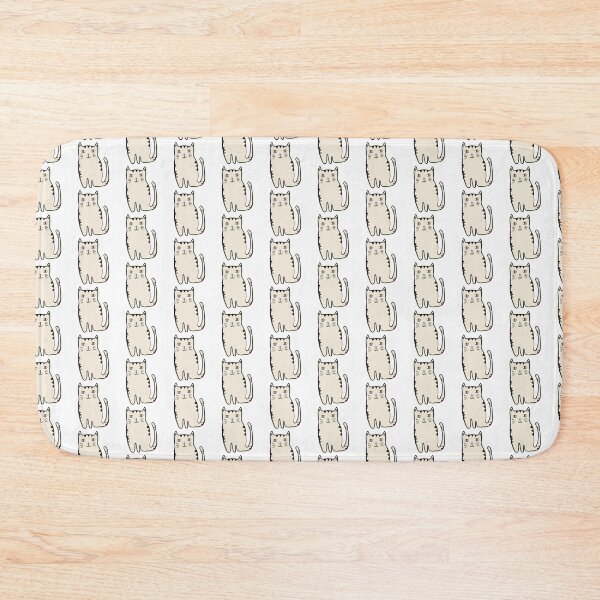 Item preview, White Striped Cat designed and sold by animalsforfun.