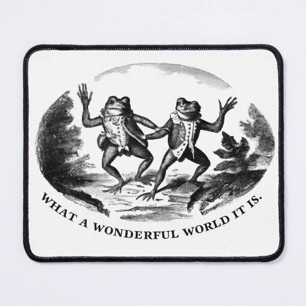 Item preview, Cottagecore Aesthetic Dancing Frogs designed and sold by vectorsauce.