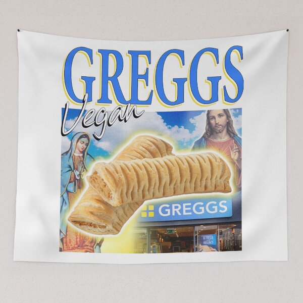 Item preview, Greggs VEGAN Sausage Roll designed and sold by josephuynh.
