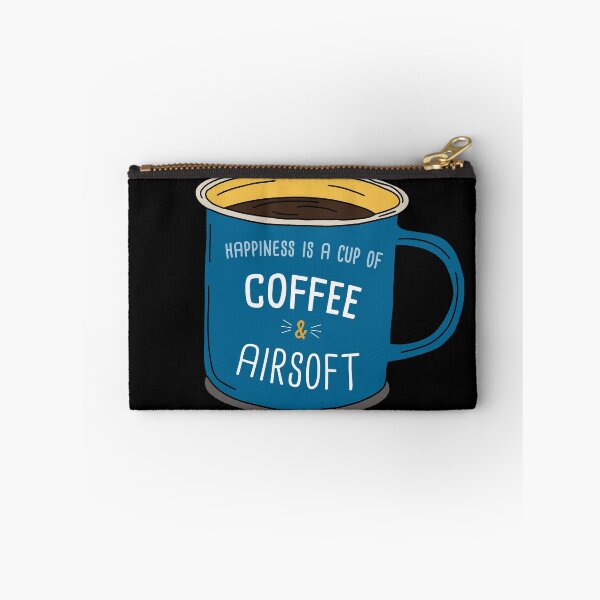 Item preview, Airsoft & Coffee is happiness designed and sold by orlumbuspirate.