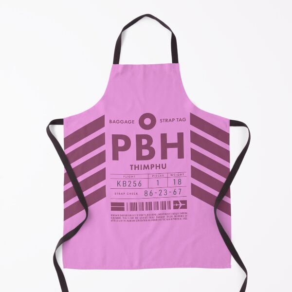 Item preview, Luggage Tag D - PBH Thimphu Bhutan designed and sold by VoodooCircus.