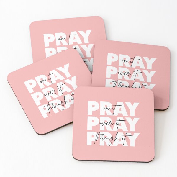 Item preview, Pray On It Pray Over It Pray Through It For Christians designed and sold by allysmar.