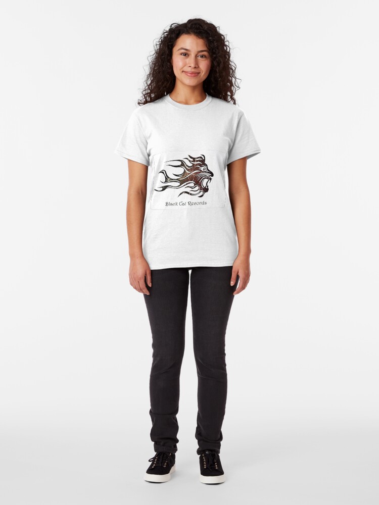 Alternate view of Black Cat Records Classic T-Shirt