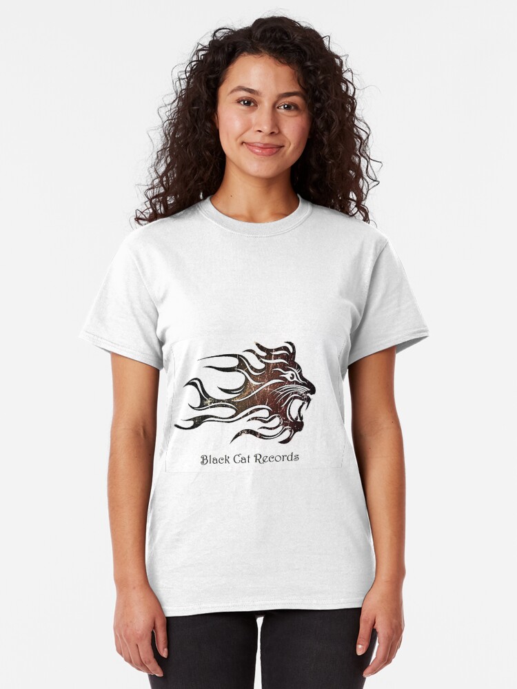 Alternate view of Black Cat Records Classic T-Shirt