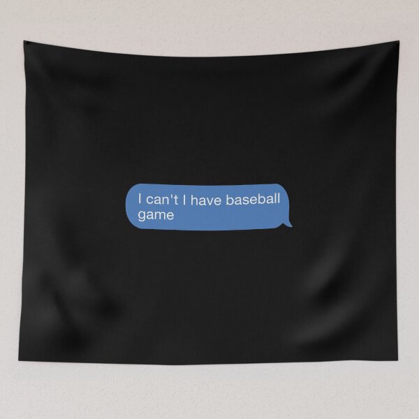 Item preview, I cant I have baseball game designed and sold by orlumbuspirate.