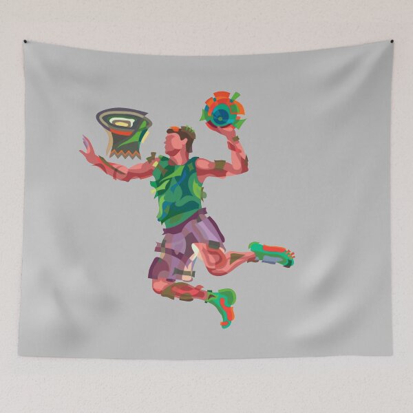 Item preview, DUNKING ATHLETE STYLIED ART designed and sold by GREENOART.
