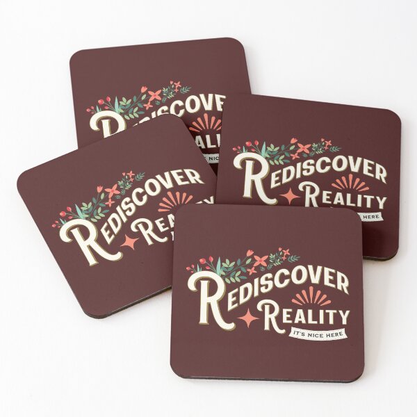 Item preview, Rediscover Reality | Unplug, Put Your Phone Down, Anti Social Media Ornate Victorian Type Design designed and sold by arlutai.
