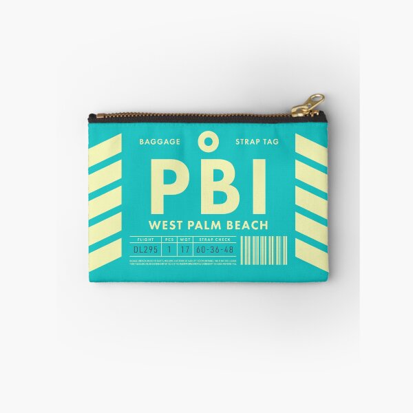 Item preview, Luggage Tag D - PBI West Palm Beach Florida USA designed and sold by VoodooCircus.