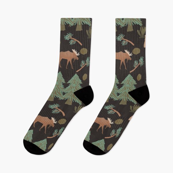 Item preview, North Forest Moose - Black designed and sold by Booneb.