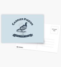 Carrier Pigeon is Safer Postcards