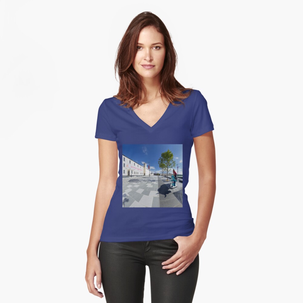 Item preview, Fitted V-Neck T-Shirt designed and sold by VeryIreland.