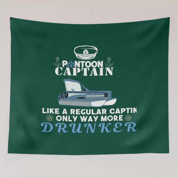 Item preview, Pontoon Captain Like a Regular Captain Only More Drunker    designed and sold by EliceCe.