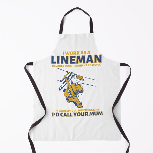 Item preview, Funny Lineman Design designed and sold by zenbition.