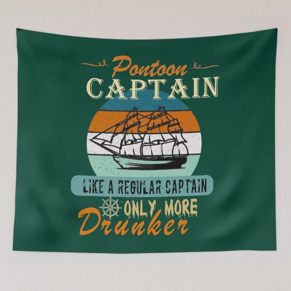 Item preview, Pontoon Captain Like A Regular Captain Only More Drunker   designed and sold by EliceCe.