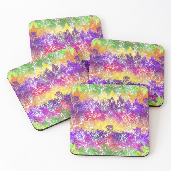Item preview, Rainbow Shrubbery Stripes designed and sold by LawsonFabrics.