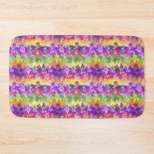 Item preview, Rainbow Shrubbery Stripes designed and sold by LawsonFabrics.