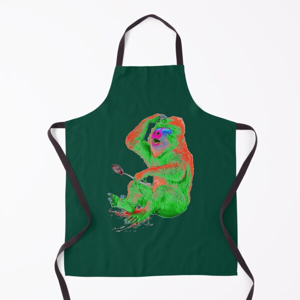 Item preview, The Rainbow Baboon Gobbled 15 Fish Eyes With Each Spoon designed and sold by EliceCe.