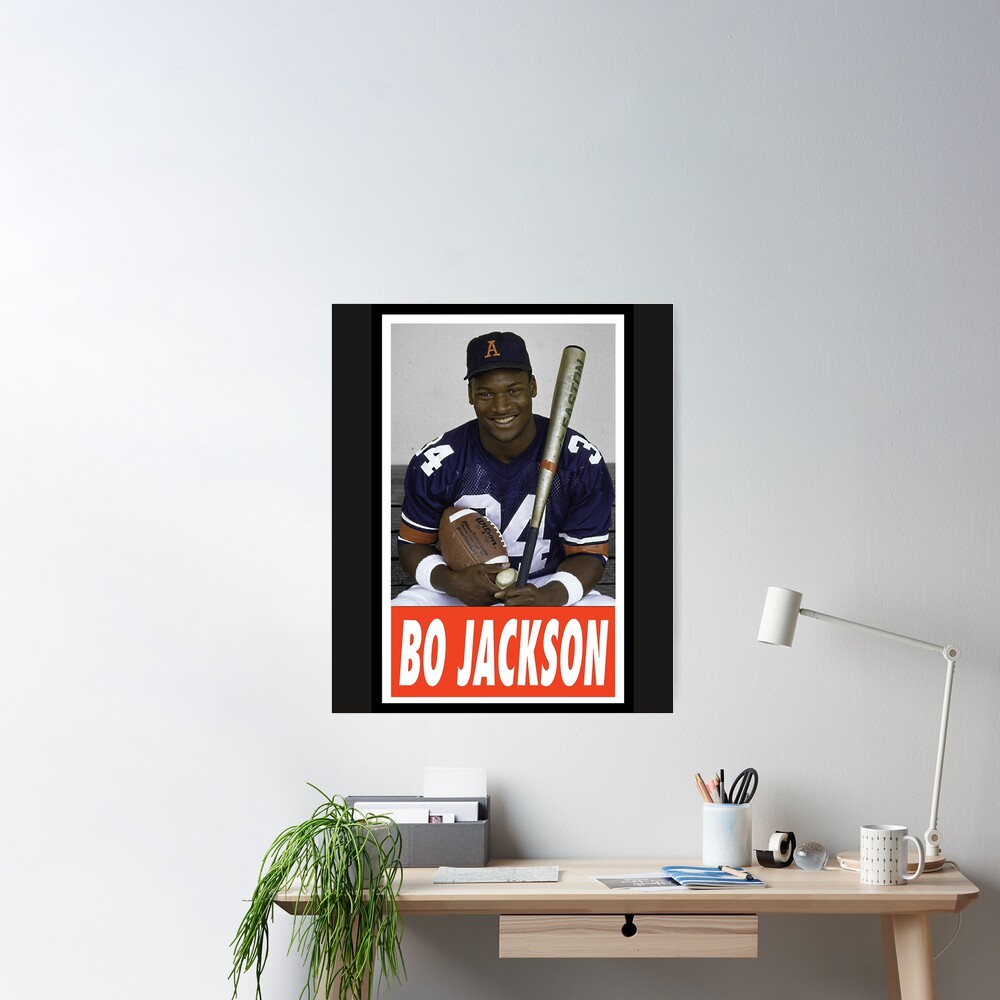 Bo Jackson Art Print - Two Sport Dominance Poster for Sale by  TheSportsPage