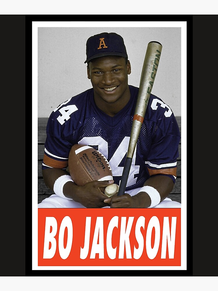 Bo Jackson Art Print - Two Sport Dominance Poster for Sale by  TheSportsPage