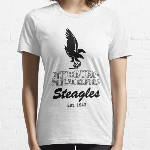 Steagles Retro T-Shirt | Phil-Pitt Steagles White Tee Shirt Small