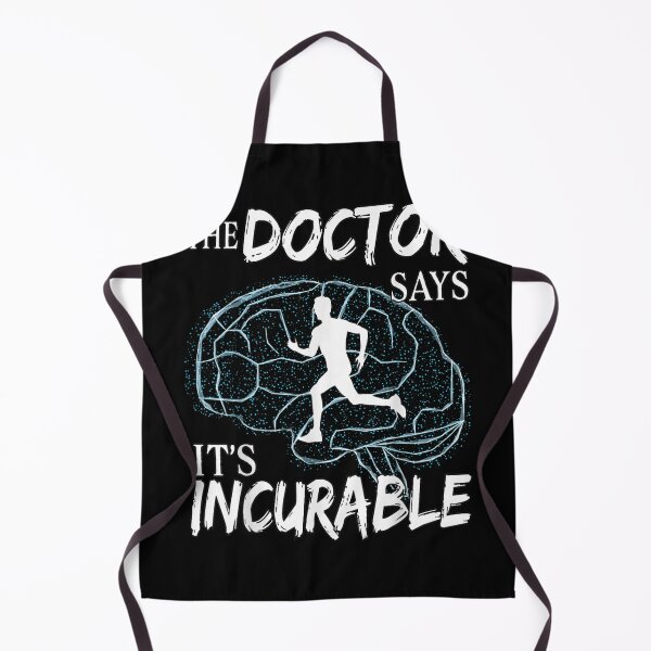 Item preview, Runner Jogger Brain The Doctore Says It's Incurable  designed and sold by aumarian.