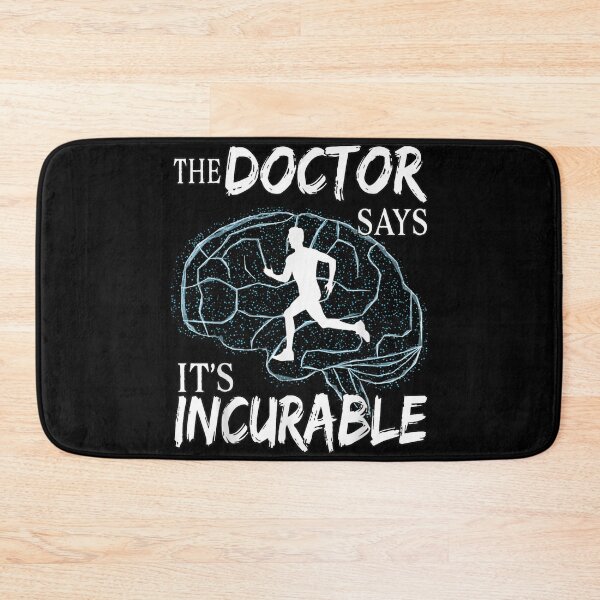 Item preview, Runner Jogger Brain The Doctore Says It's Incurable  designed and sold by aumarian.