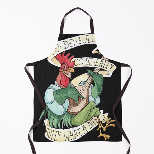 Item preview, Alan a dale rooster oo de lally golly what a day tattoo watercolor painting robin hood classic t s designed and sold by maceycrooks.