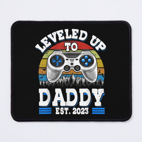 Item preview, Mens I Leveled Up To Daddy Est 2023 New Parent Gamer Fathers Day  designed and sold by aumarian.