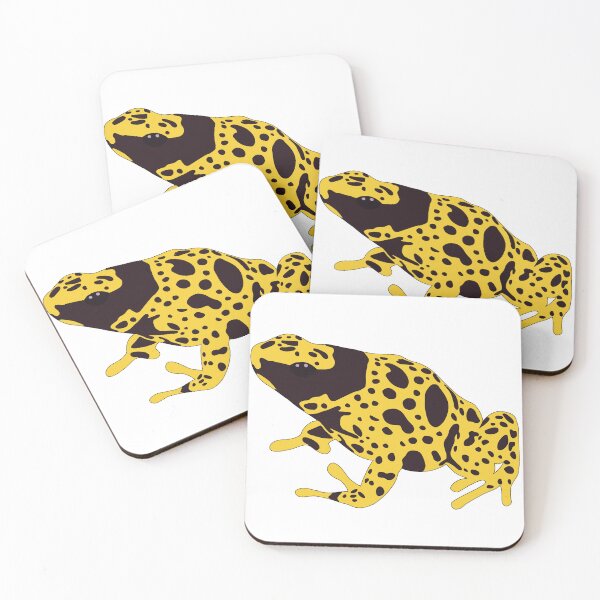 Item preview, Yellow Banded Poison Dart Frog designed and sold by zoocuties.