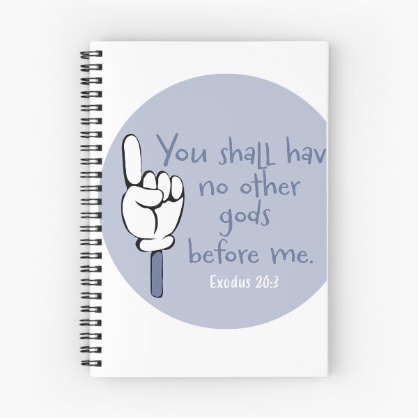 Item preview, No Other Gods Before Me Exodus 20:3 designed and sold by eloisehides.
