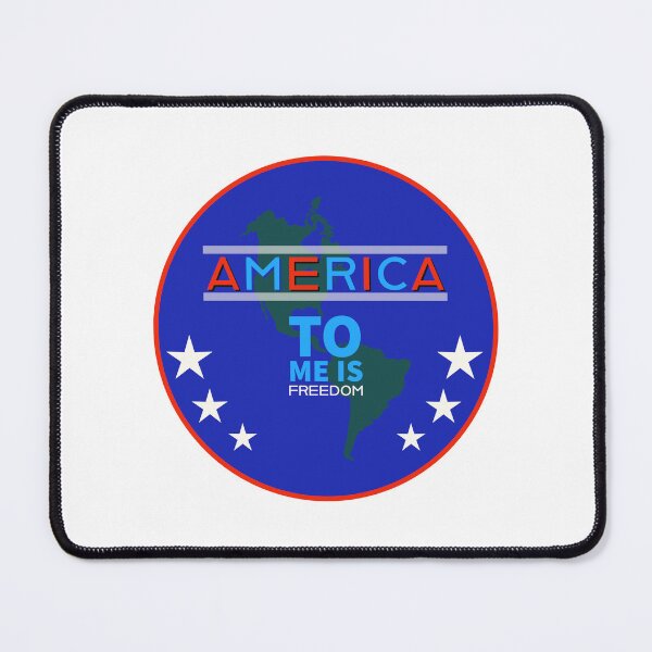 Item preview, America To Me Is Freedom Text Design designed and sold by RiyonArts.