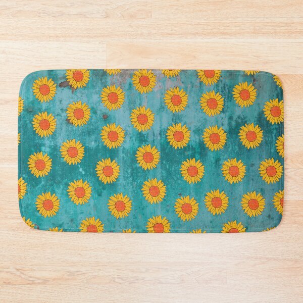 Item preview, Sunflowers and turquoise designed and sold by GasconyPassion.
