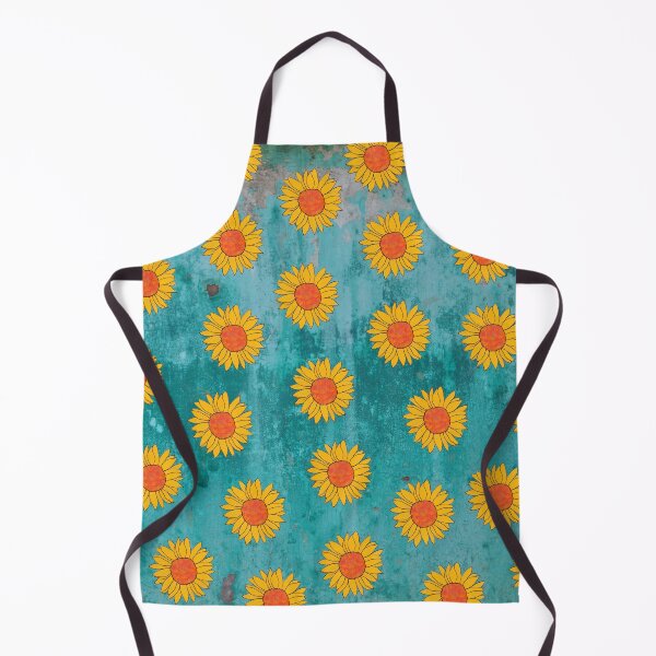 Item preview, Sunflowers and turquoise designed and sold by GasconyPassion.