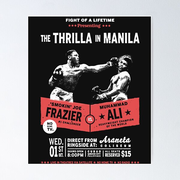 Item preview, Ali vs frazier thrilla in manila designed and sold by maceycrooks.