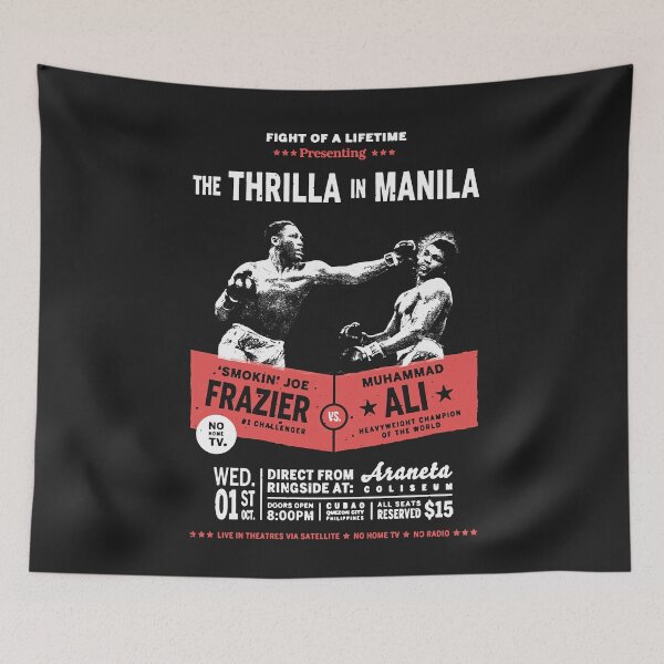 Item preview, Ali vs frazier thrilla in manila designed and sold by maceycrooks.